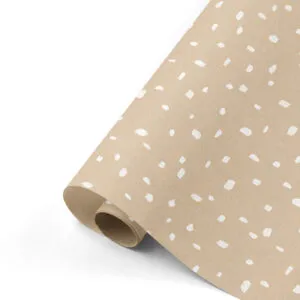 Cadeau papier minimal dots craft