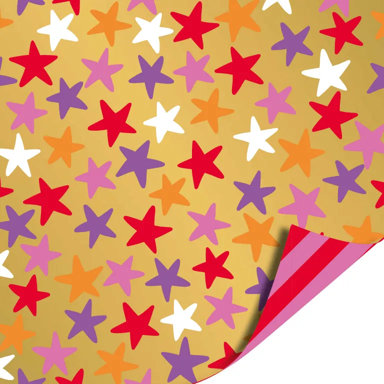 Stars and stripes cadeau papier