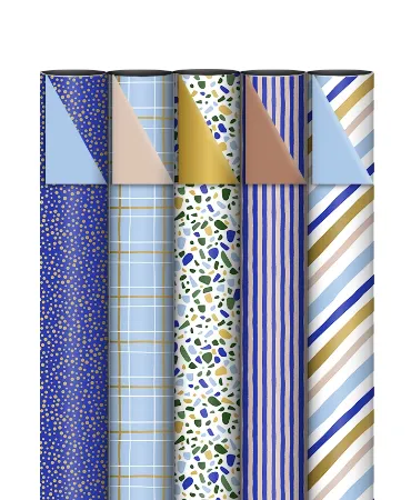 Gentleman blue and white stripes