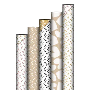 Cadeau papier Solo hearts assorti